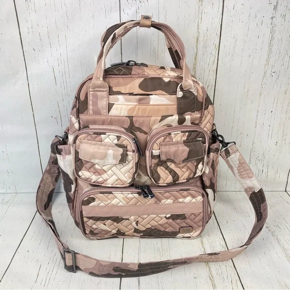 lug | Bags | Lug Mini Puddle Jumper Camo Taupe | Poshmark display picture 3
